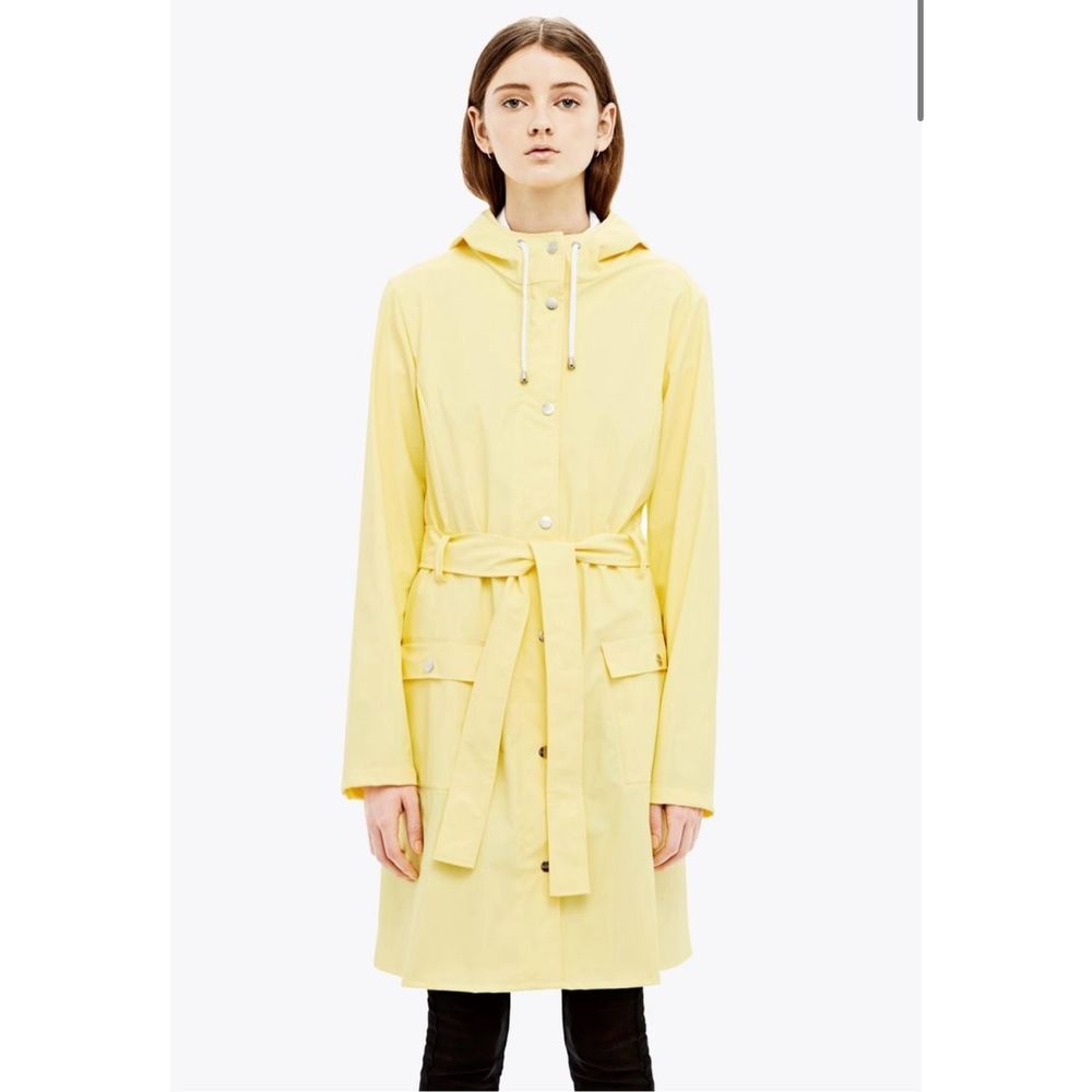 NWT Small Curve W Jacket Straw Rains Unisex Waterproof